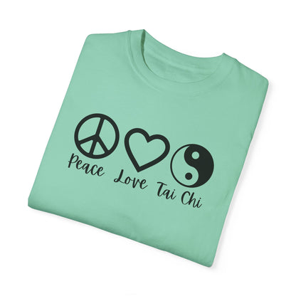 Peace Love Tai Chi Unisex Flex Tee