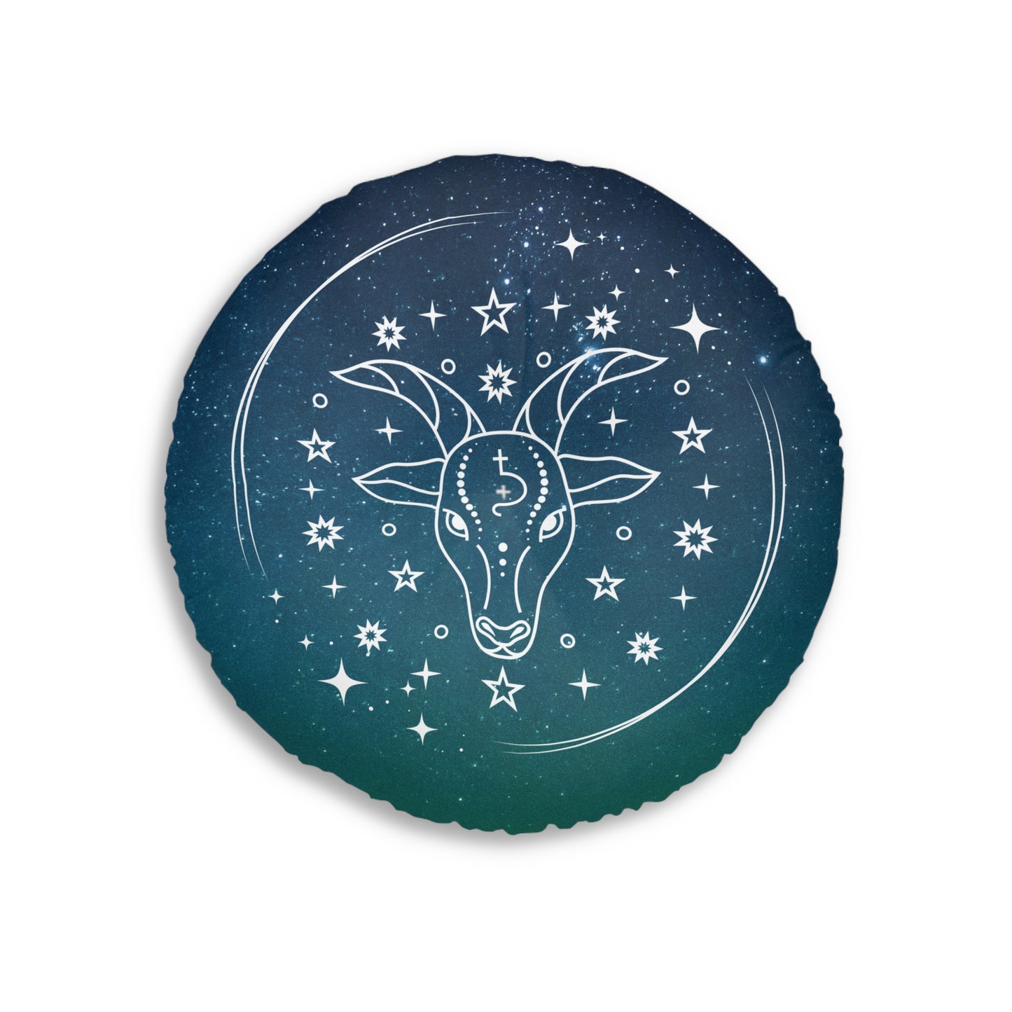 Zodiac Capricorn Meditation Pillow