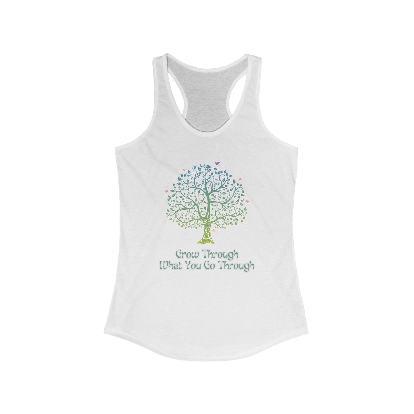 Grow Through What You Go Through Savasana Tank