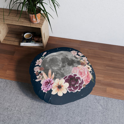 Floral Full Moon Meditation Cushion