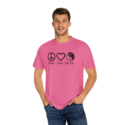 Peace Love Tai Chi Unisex Flex Tee