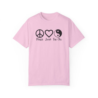 Peace Love Tai Chi Unisex Flex Tee