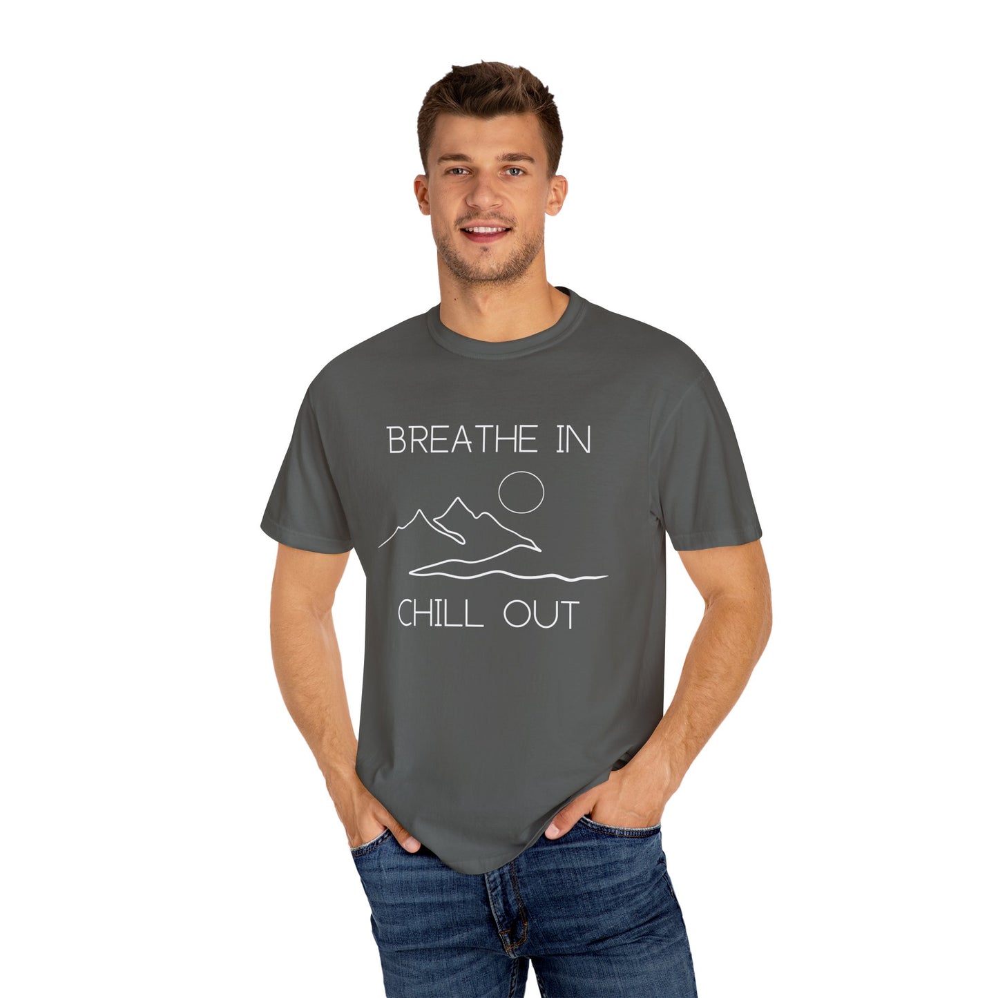 Breathe In Chill Out Unisex Flex Tee