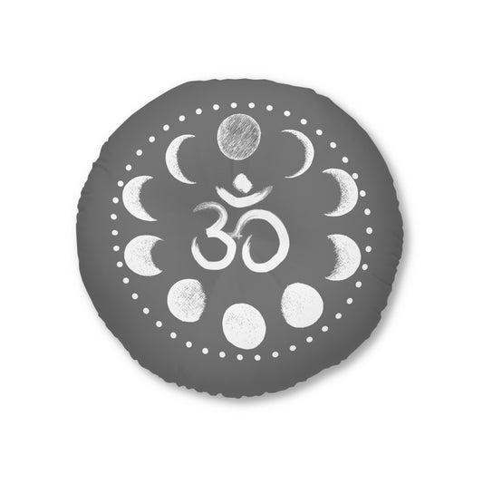 Moon Phase Om Meditation Cushion