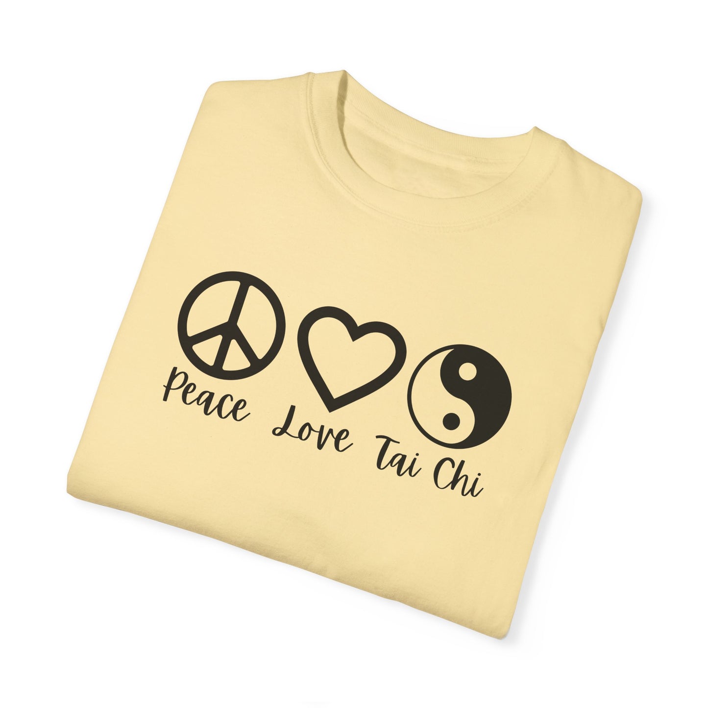 Peace Love Tai Chi Unisex Flex Tee