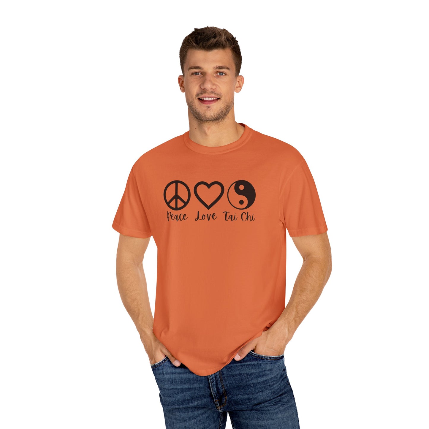 Peace Love Tai Chi Unisex Flex Tee