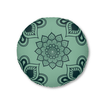 Mandalaland Teal Meditation Cushion