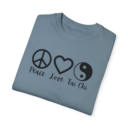 Peace Love Tai Chi Unisex Flex Tee