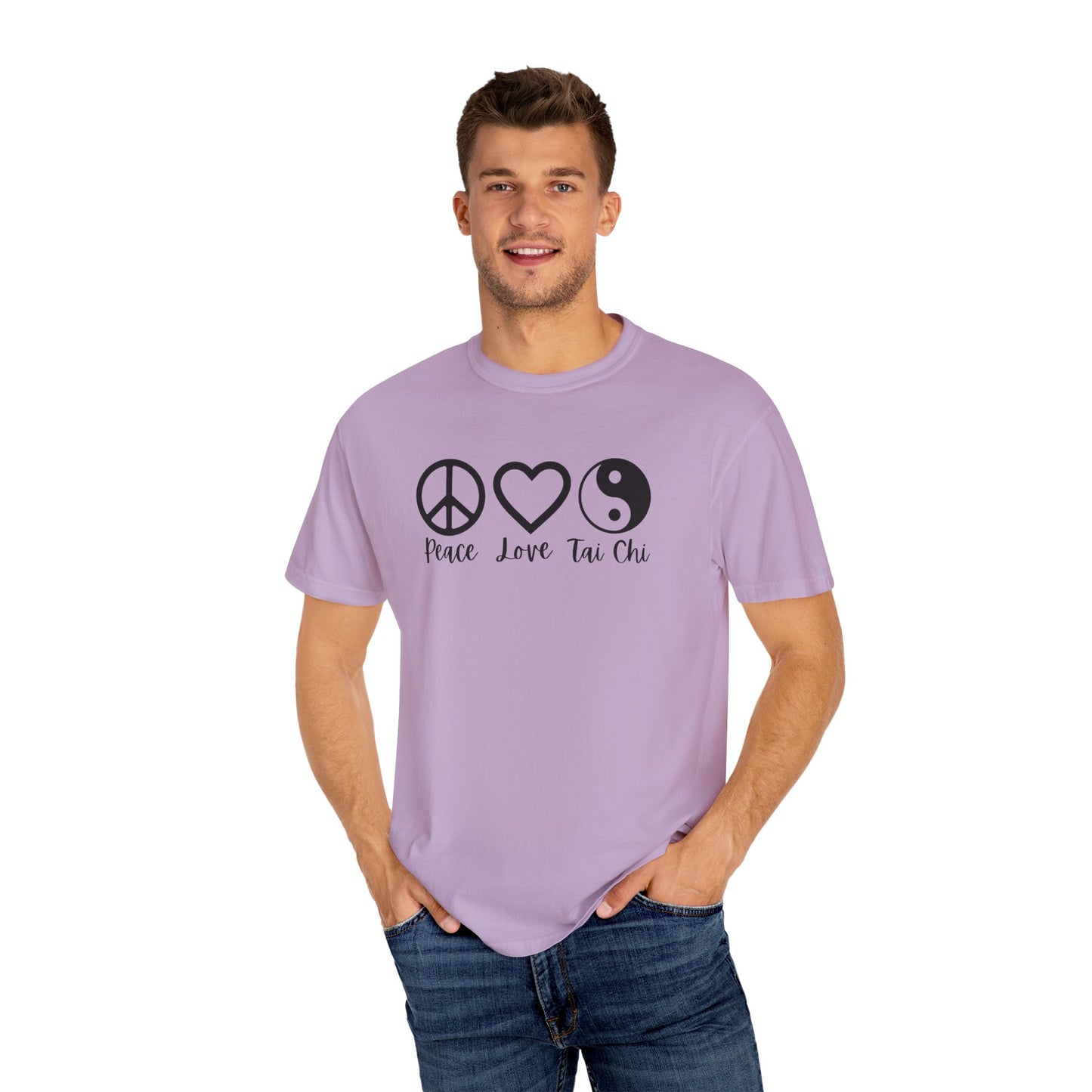 Peace Love Tai Chi Unisex Flex Tee