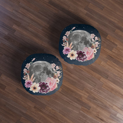 Floral Full Moon Meditation Cushion