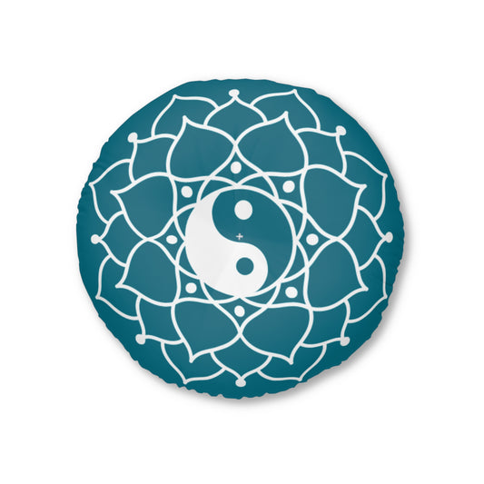 Teal Prana & Chi Meditation Cushion