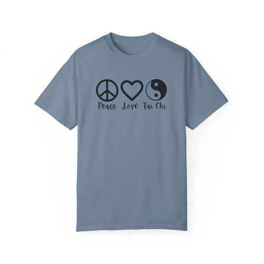 Peace Love Tai Chi Unisex Flex Tee