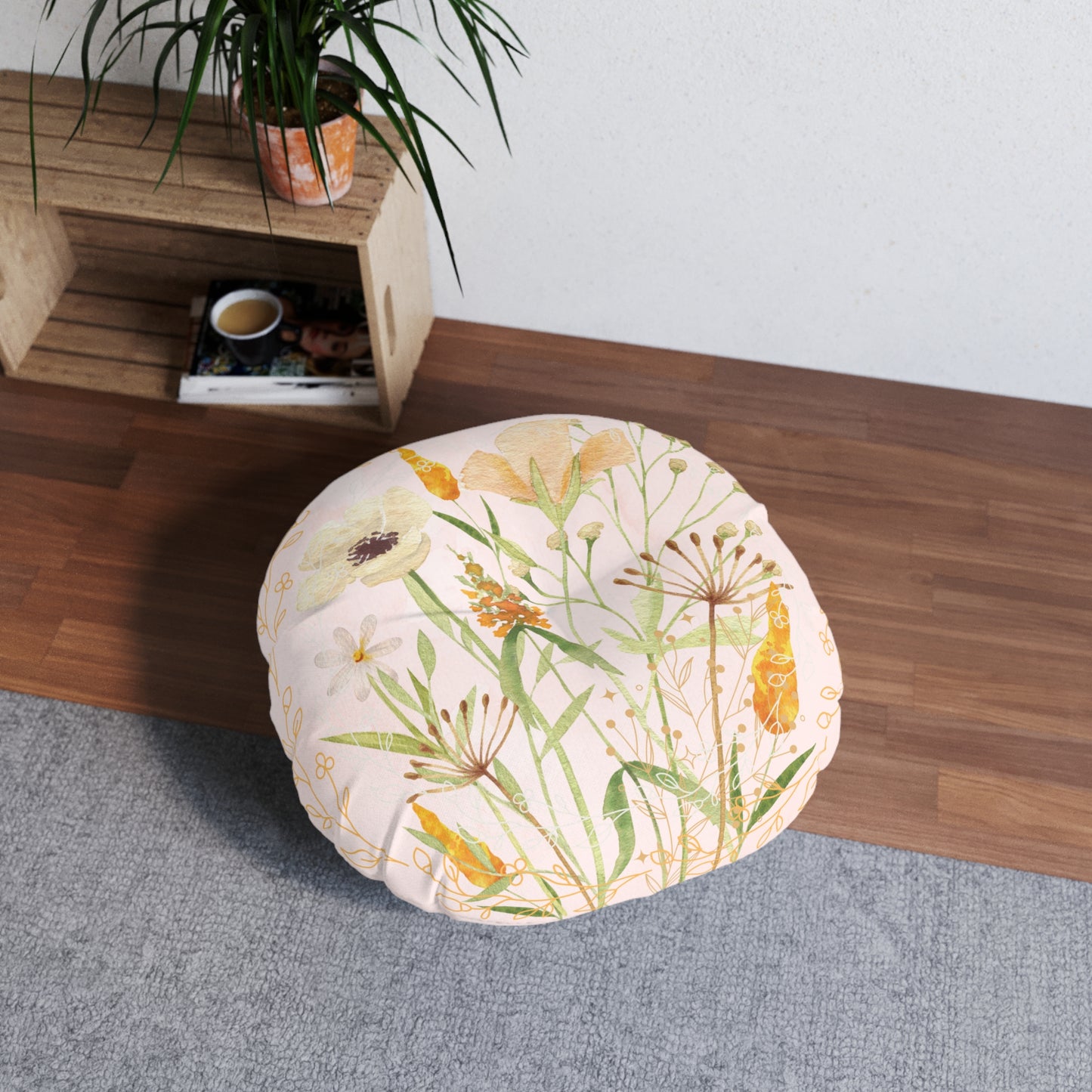 Wildflower Meditation Cushion