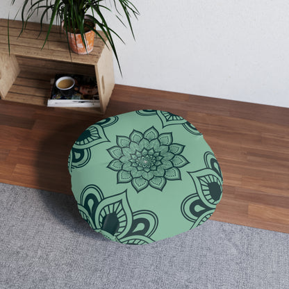 Mandalaland Teal Meditation Cushion