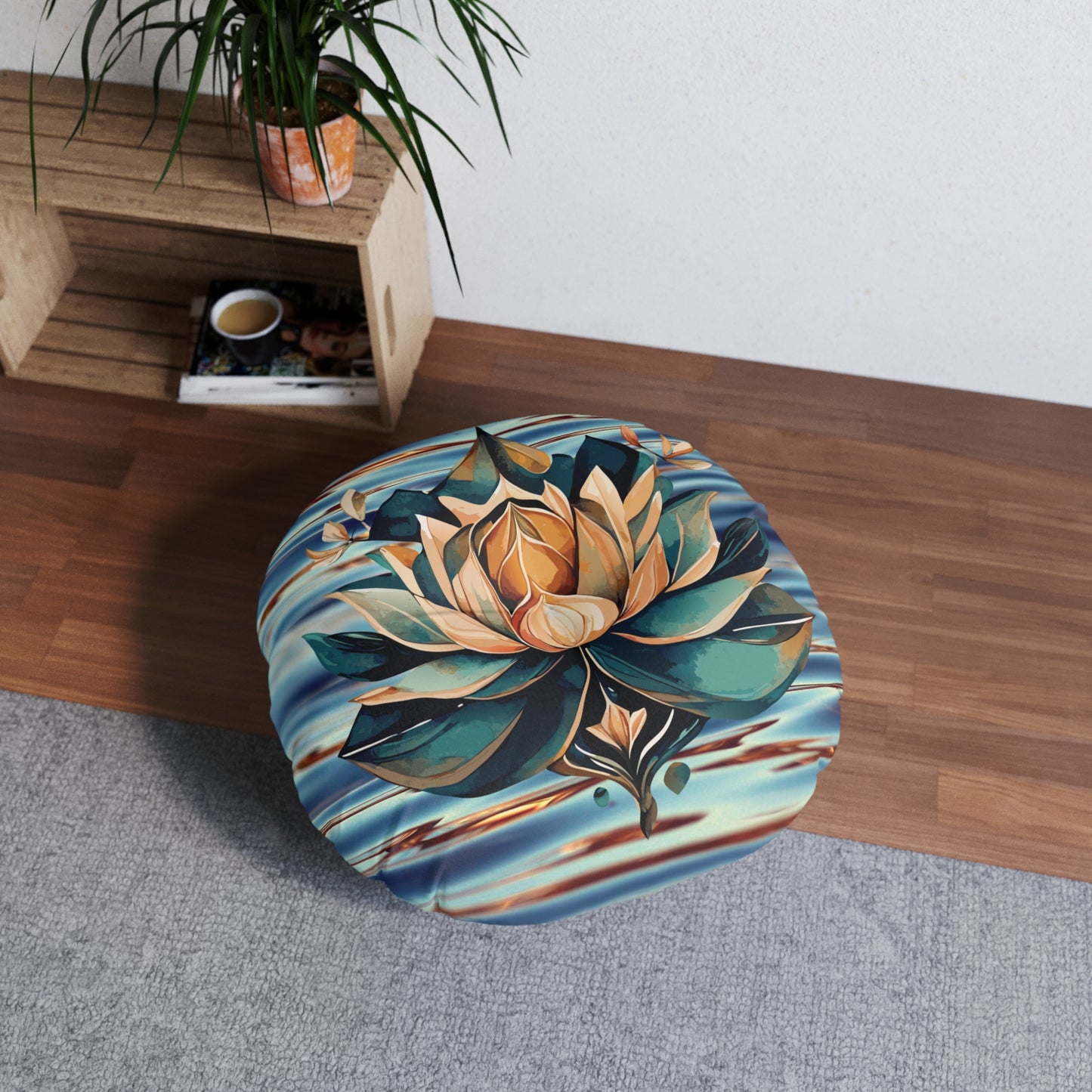 Ocean Lotus Meditation Cushion