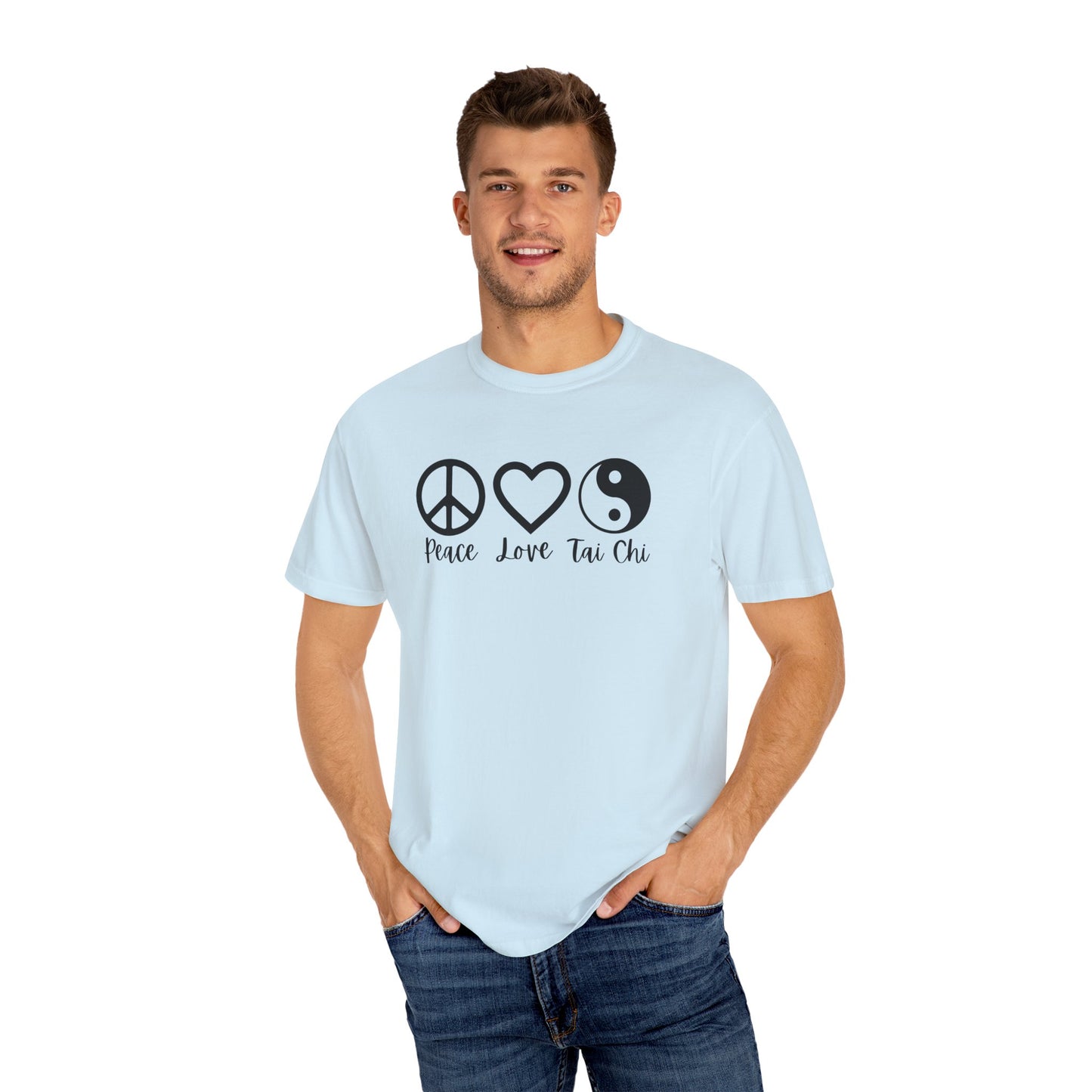 Peace Love Tai Chi Unisex Flex Tee