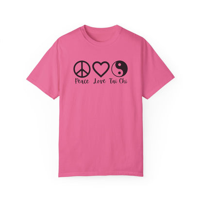 Peace Love Tai Chi Unisex Flex Tee