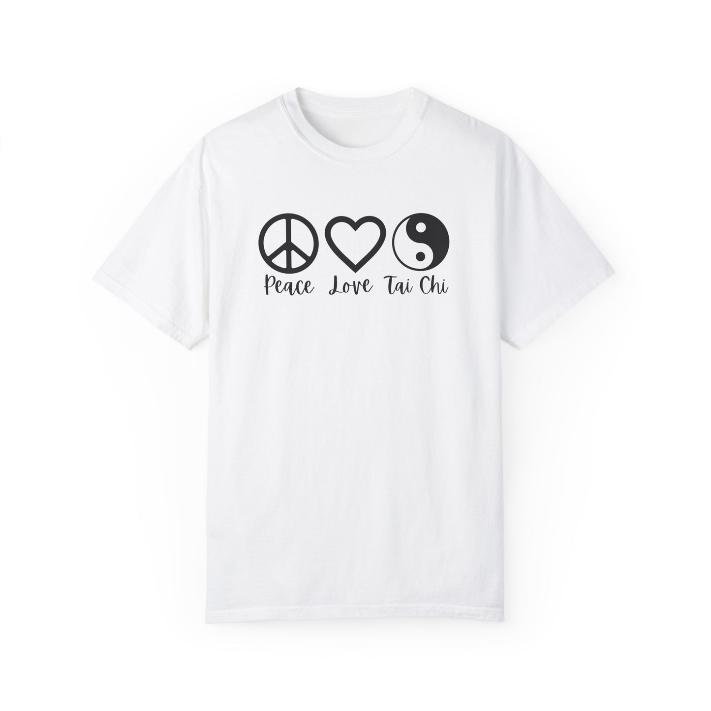 Peace Love Tai Chi Unisex Flex Tee