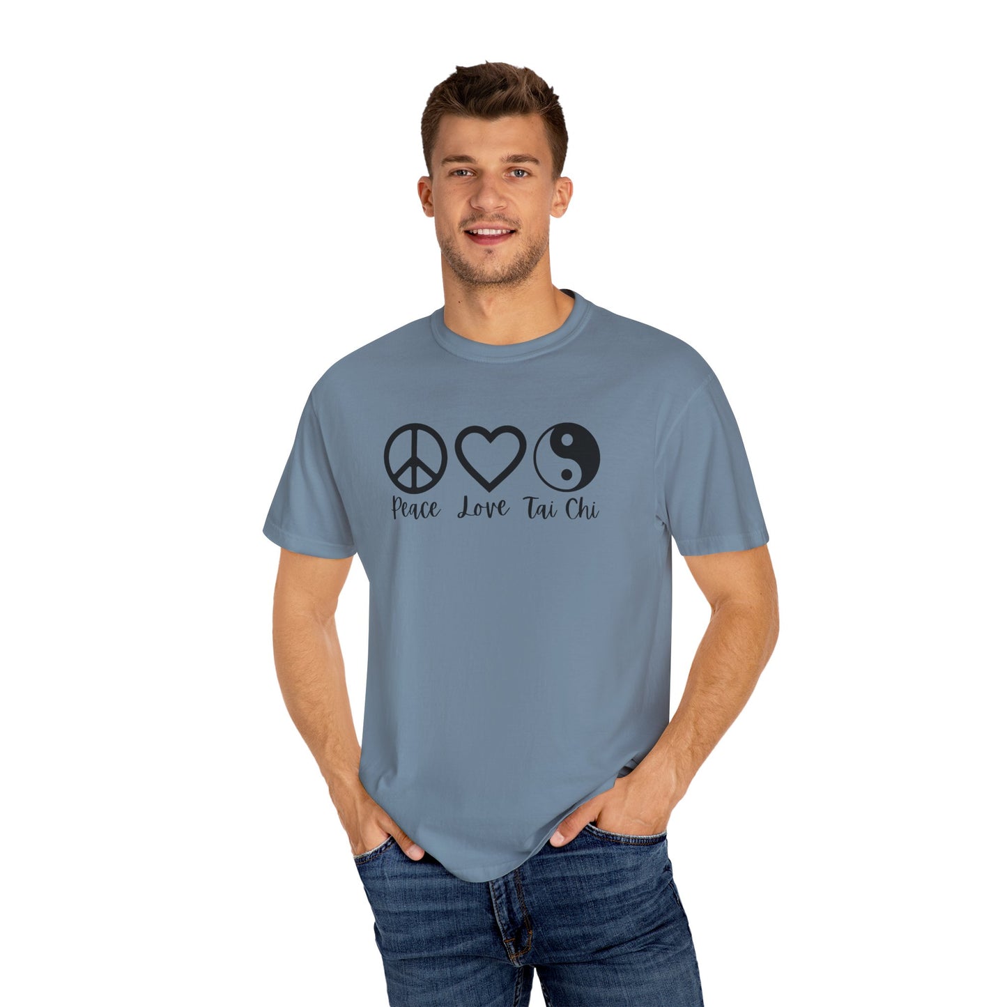 Peace Love Tai Chi Unisex Flex Tee