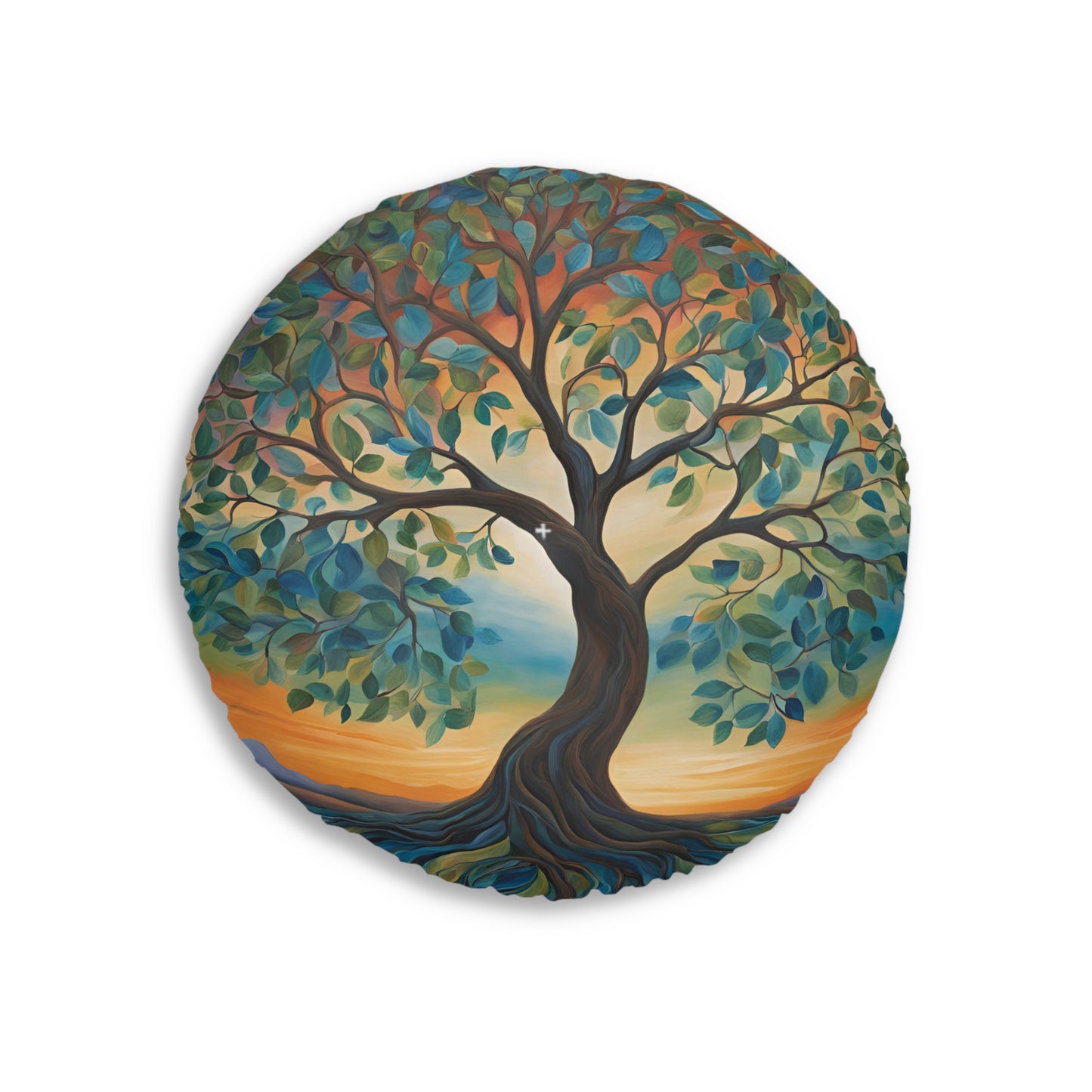 Sunset Tree Meditation Cushion