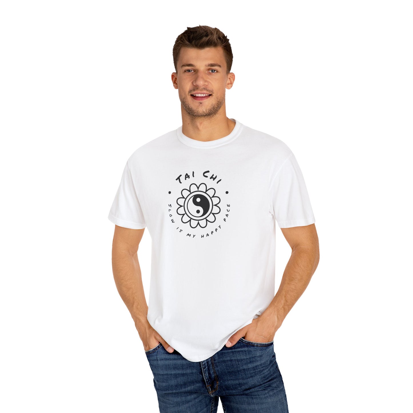 Tai Chi Flower Unisex Flex Tee