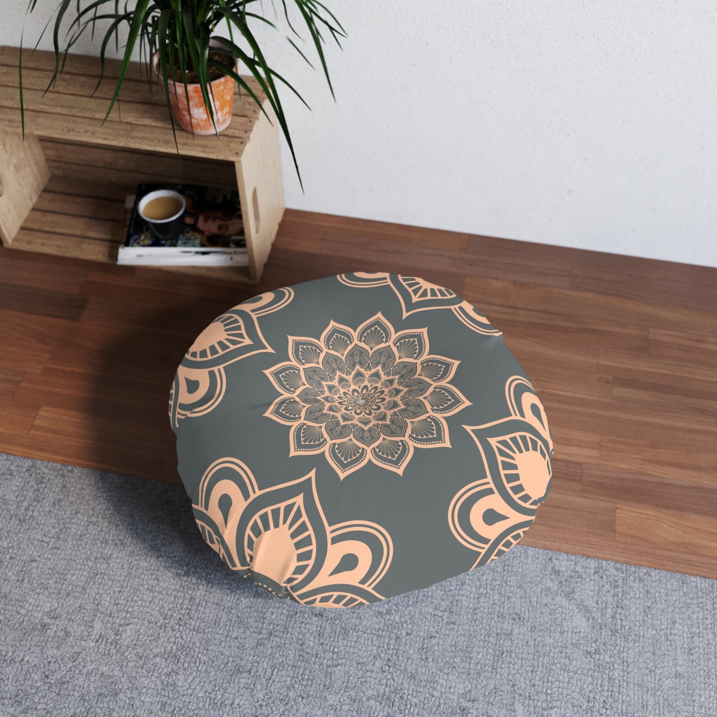 Mandalaland Peach Meditation Cushion