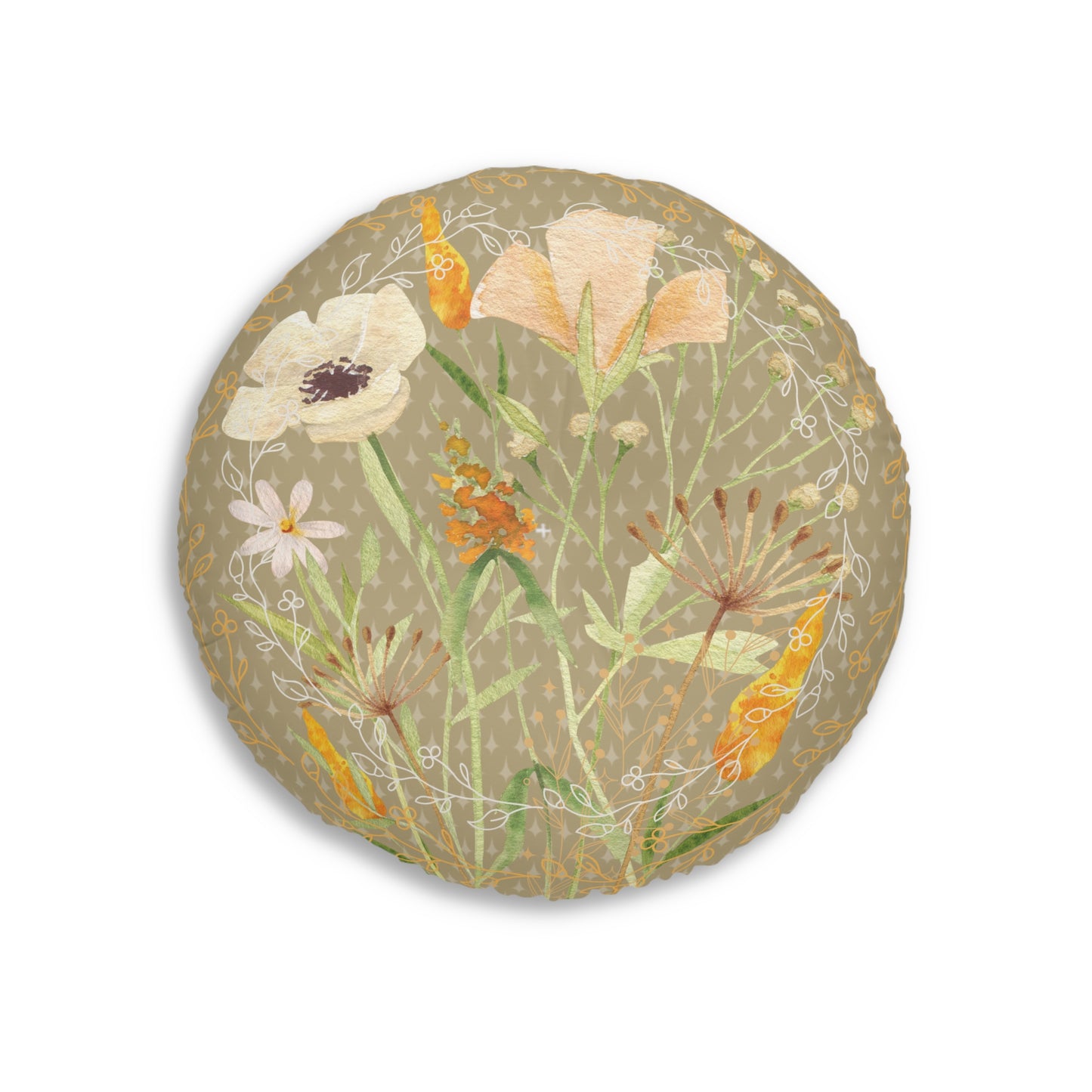 Wildflower Meditation Cushion