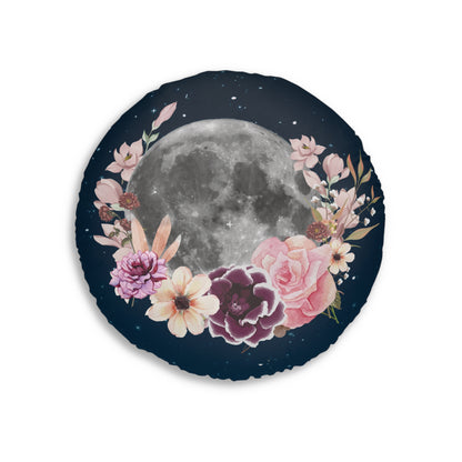 Floral Full Moon Meditation Cushion