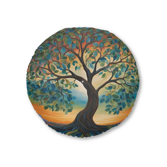 Sunset Tree Meditation Cushion