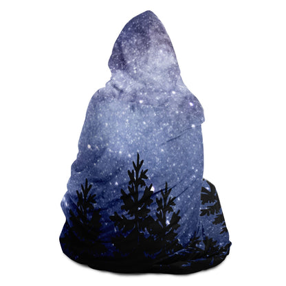 Milky Way Woods Meditation Blanket