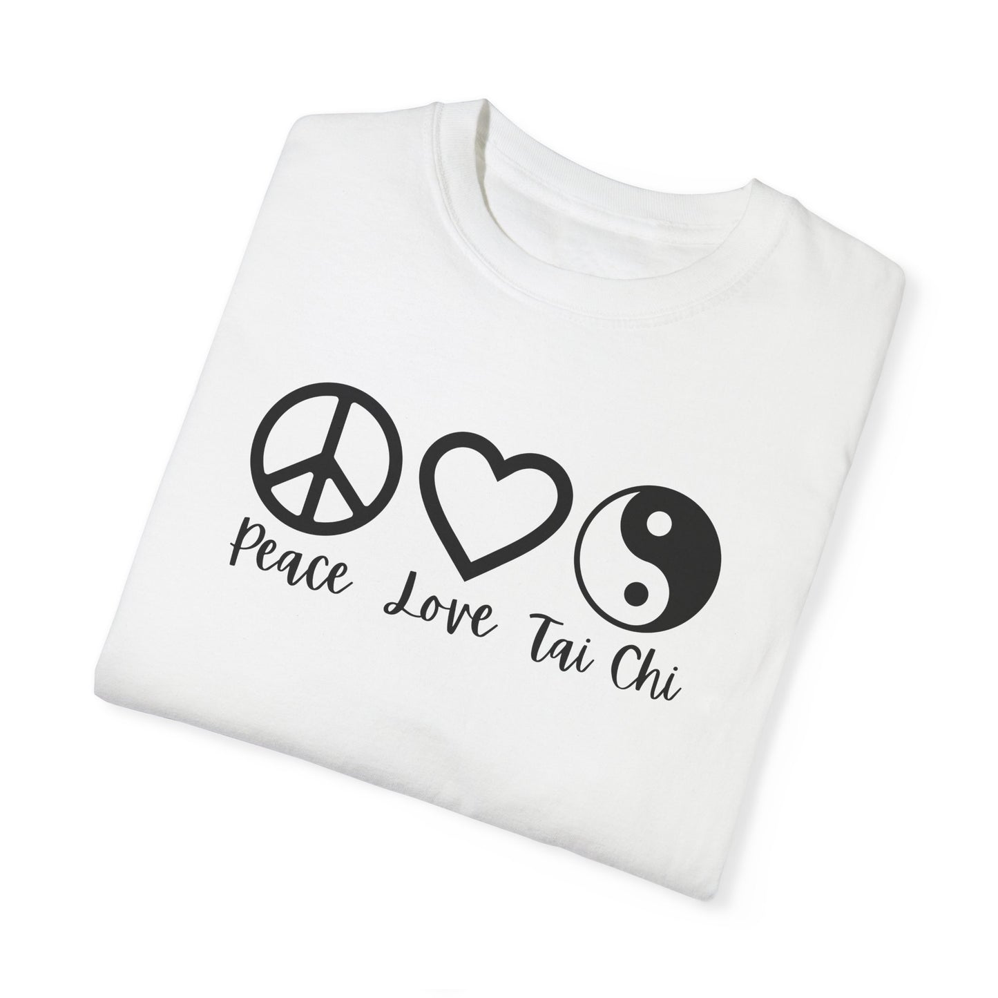 Peace Love Tai Chi Unisex Flex Tee