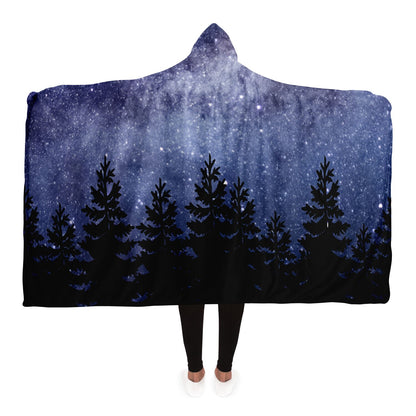 Milky Way Woods Meditation Blanket